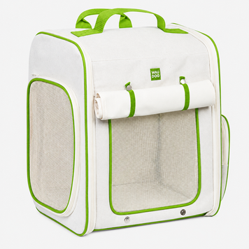 Рюкзак-переноска для котів та дрібних порід собак WAUDOG Relax Eco, 42*34*27 см, до 8 кг 9986 фото