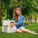 Рюкзак-переноска для котів та дрібних порід собак WAUDOG Relax Eco, 42*34*27 см, до 8 кг 9986 фото 4