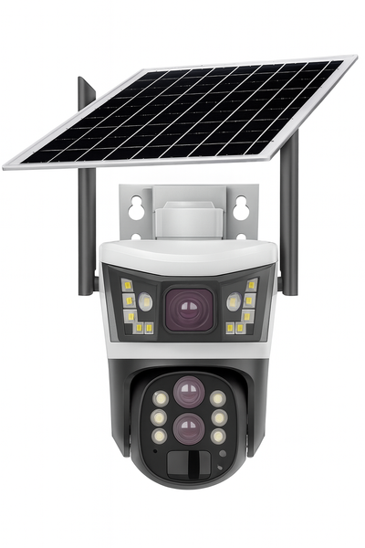 4G Wi-Fi камера Solar, трилінзова, 10-кратний зум, вулична 14G фото