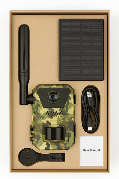 Камера F8 Solar 4G Trail Camera &mdash; ІЧ нічне бачення, датчик руху F8s фото