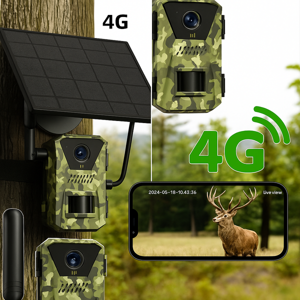 Камера F8 Solar 4G Trail Camera &mdash; ІЧ нічне бачення, датчик руху F8s фото